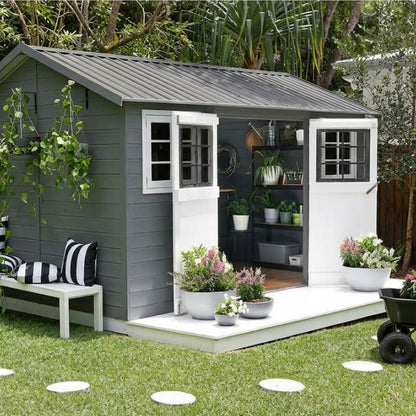 STILLA 3.64 x 2.53 x 2.55m Willow Cedar Shed